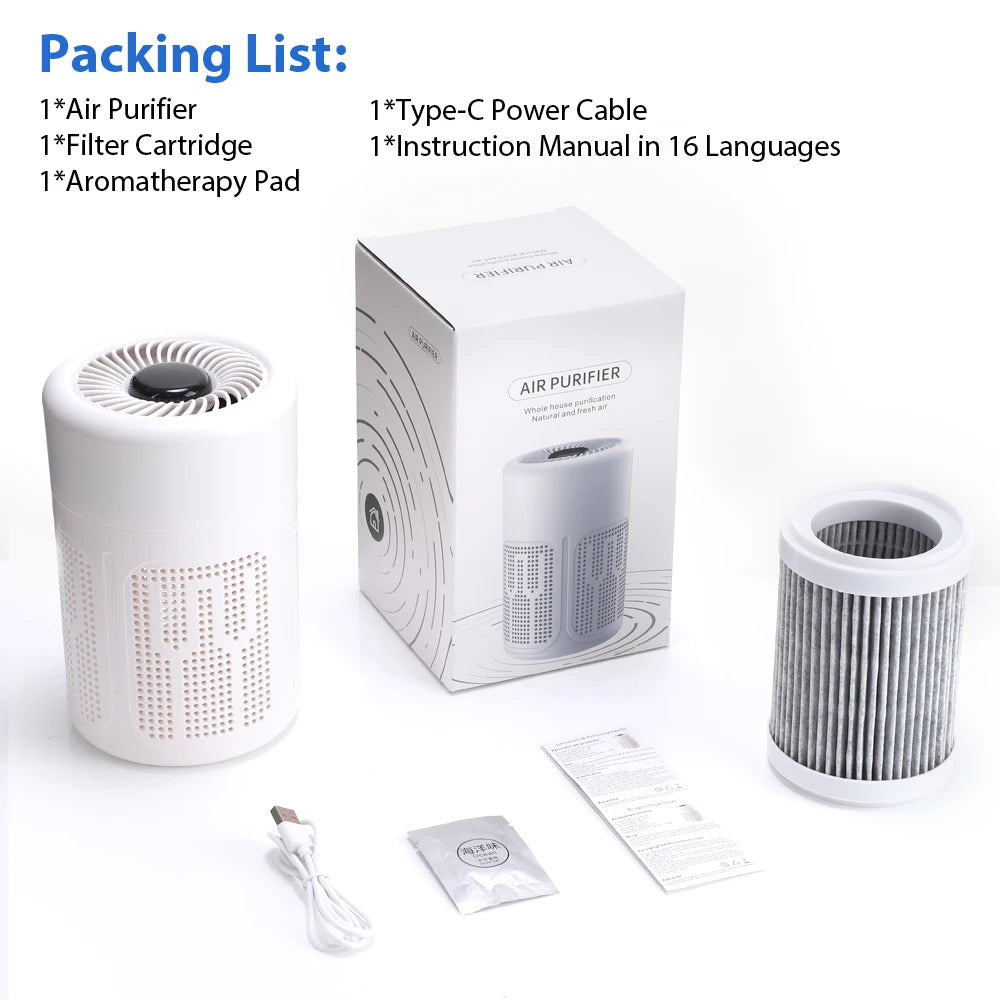 Bare Air -Mini Desktop Air Purifier
