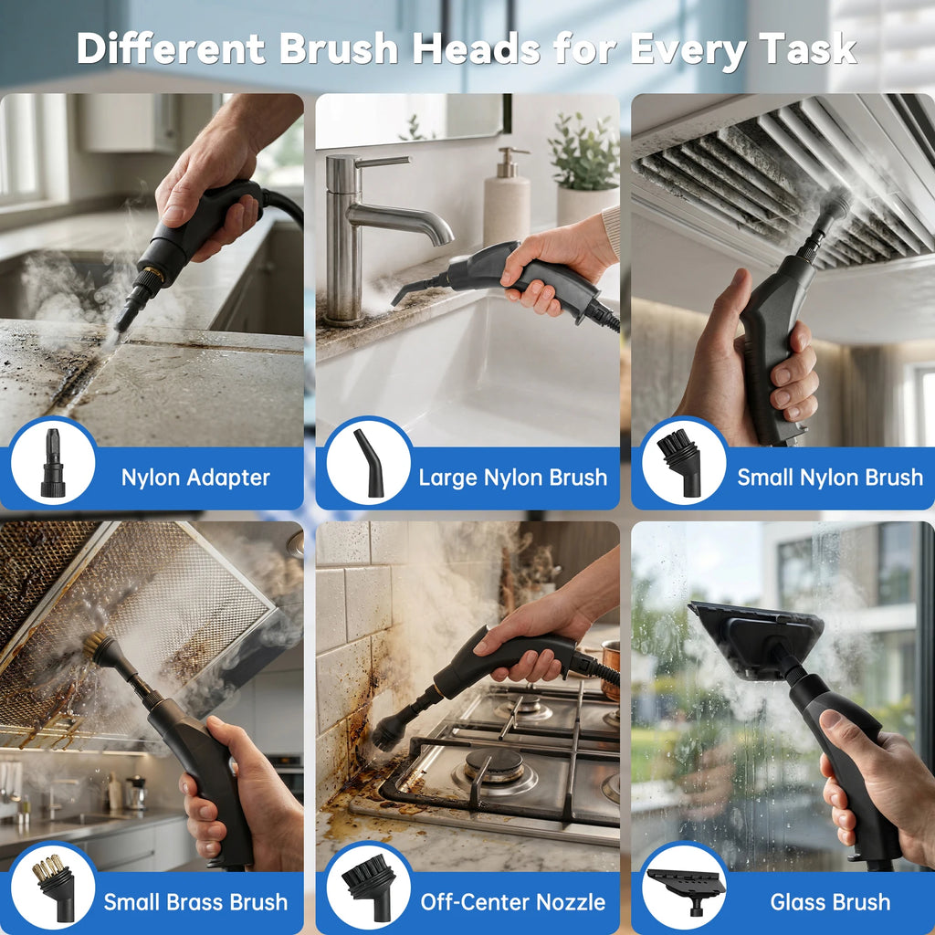 Bare Steam — High-Temp Handheld Steam Cleaner