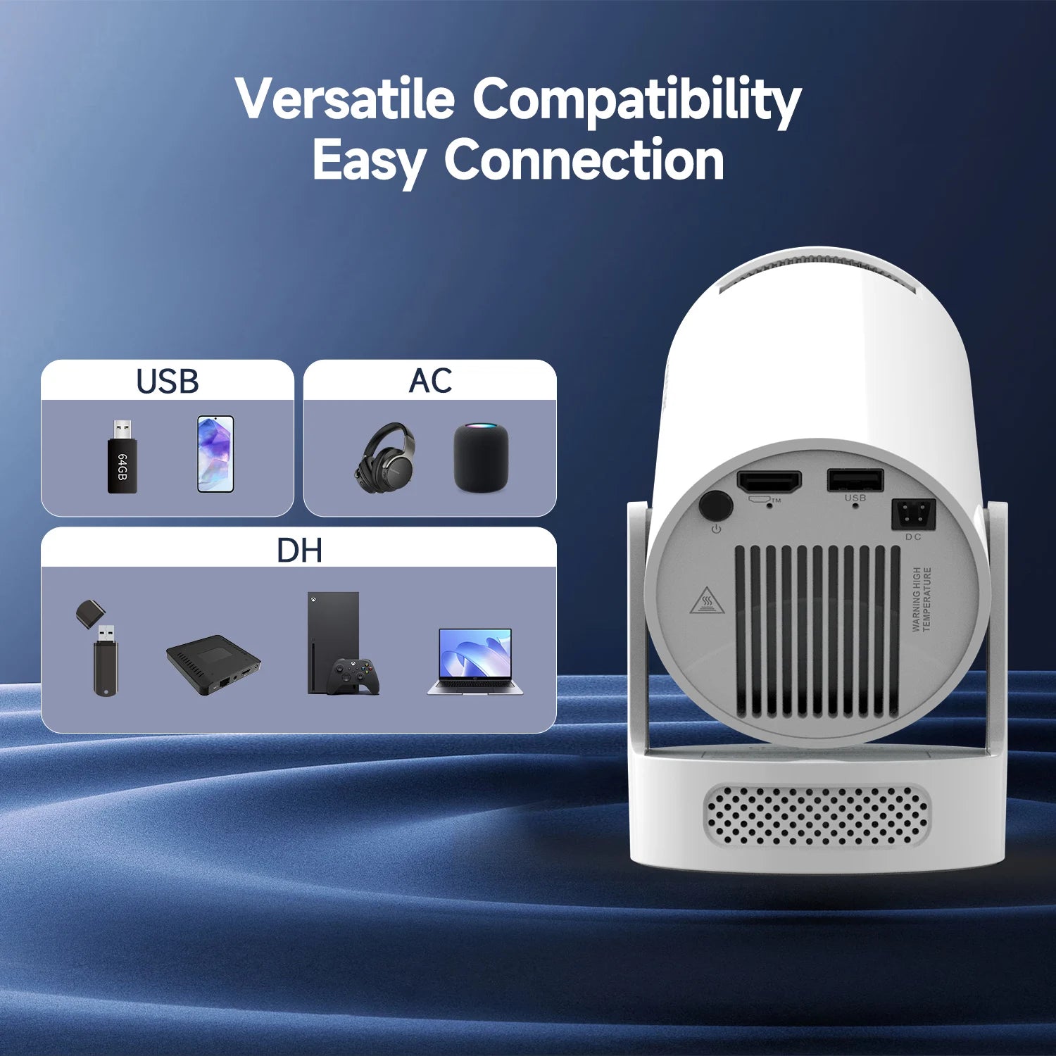 Bare Cinema - Portable Smart Projector