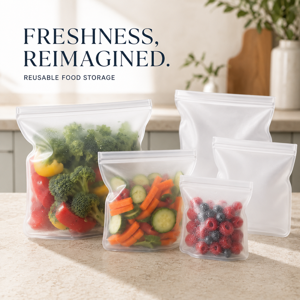 Bare Pack - Silicone Food Storage Bags